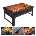 【Fast Delivery 1-4 day】Folding Outdoor Barbecue Charcoal Grill Portable BBQ Grill Lightweight Smoker Grill for Camping Picnics Garden Beach Party. 