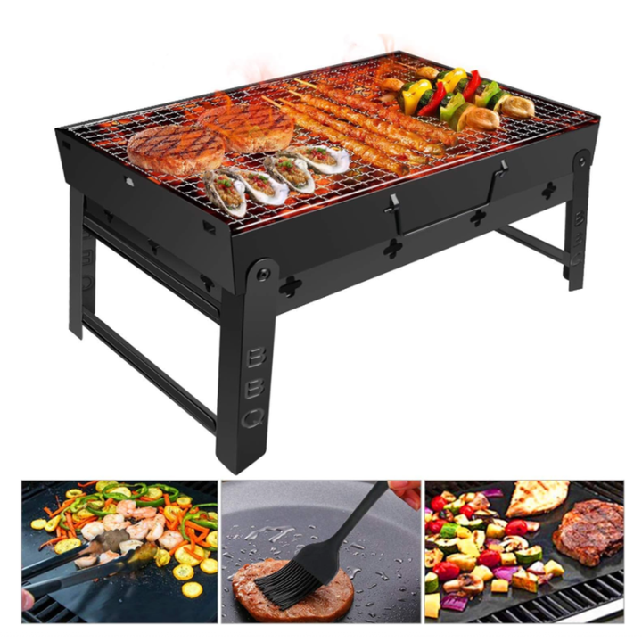 %E3%80%90Fast%C2%A0Delivery%201-4%20day%E3%80%91Folding%20Outdoor%20Barbecue%20Charcoal%20Grill%20Portable%20BBQ%20Grill%20Lightweight%20Smoker%20Grill%20for%20Camping%20Picnics%20Garden%20Beach%20Party%20-%20Image%208