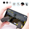 PUB G Finger Gloves 1 Pair L1 R1 Breathable Mobile Game Controller Finger Sleeve Touch Trigger for Fortnight PUBG Mobile Rules of Survival Gatillos. 