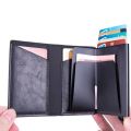 Rfid Credit Card Holder for Apple AirTag Wallet Small Men Leather Card Wallet Slim Anti Protect Purse with Organizer Money Clips. 