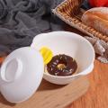 Portable With Lid Ramen Bowl Binaural Japanese Style Instant Noodle Bowl Plastic 250ml Soup Bowl Dormitory. 