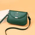 Authentic leather tactile feel2023New Bags Women's Simple Fashion Shoulder Bag Satchel Temperament Crossbody Mom Bag Large Capacity. 