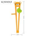 ECHIDNA Kids Learning Chopsticks Chewable Little Frog Shape Toddler Training Chopsticks. 