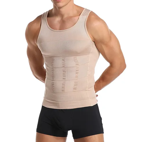Compression%20Undershirt%20Men%20Body%20Shaper%20Adbomen%20Control%20Tank%20Top%20Black%20Workout%20Gym%20Shirts%20Slimming%20Shapewear%20Ab%20Weight%20Vest%20XXXL%20-%20Image%207