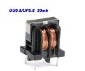 Free 30pc 20mh Wave filter common mode Inductors Common-mode inductor 20MH Pitch 7*8mm Wire diameter 0.2m. 