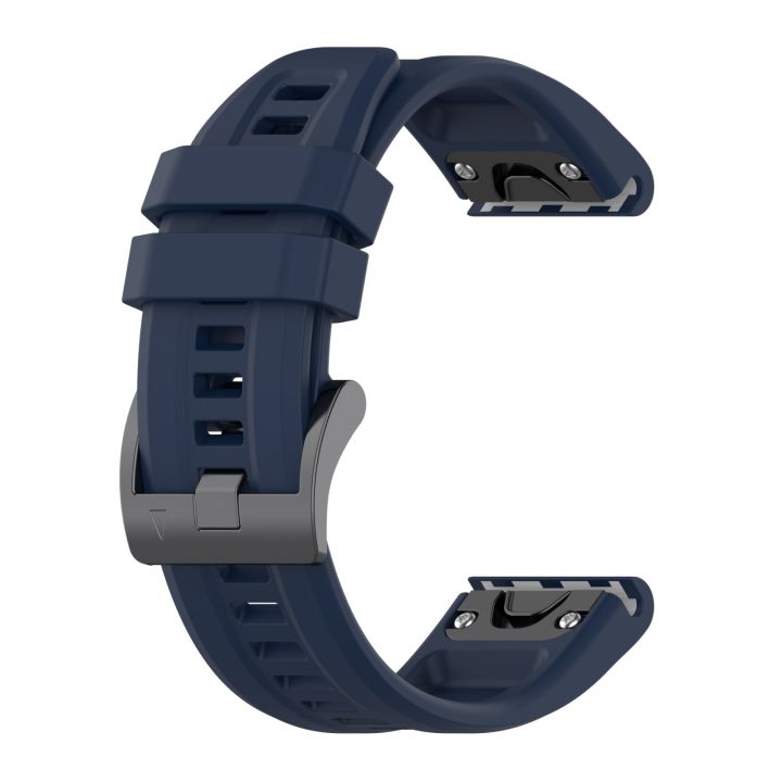 For%20Garmin%20Fenix%205X%2026mm%20Silicone%20Sport%20Pure%20Color%20Watch%20Band%20-%20Image%206