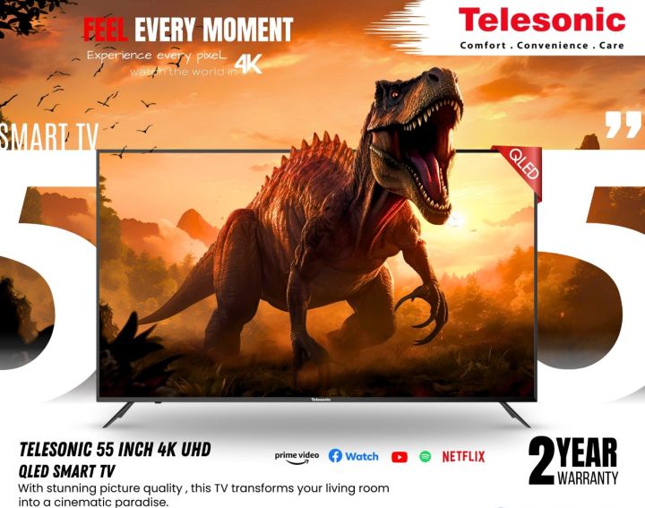 Telesonic 55' Smart  Tv TL-5518UHD