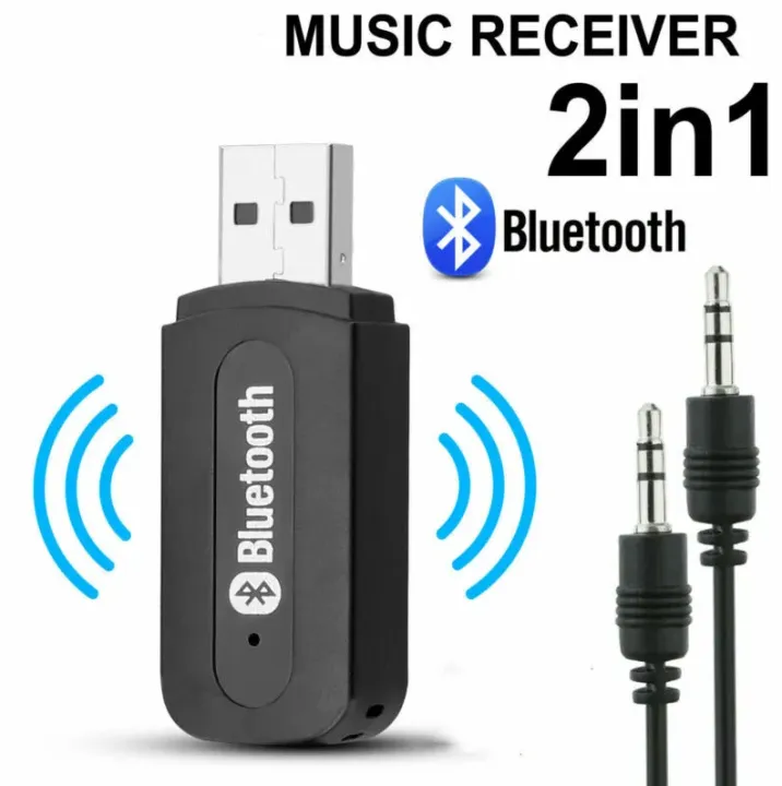 Car%20Wireless%20Bluetooth%20AUX%20Music%20Receiver%20Adapter%20with%20in-built%20Microphone%20USB%20Dongle%20For%20Home%20Speaker%20192332231%20TecMall%20-%20Image%202