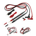 【FOOT SOFA】PT1005 1000V 10A Universal Digital Multimeter Probe Test Leads Pin Needle Tip Multi Meter Tester Lead Probe Wire Pen Cable. 