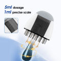 LeiyanSales promotion Electric Head Massager Comb High Frequency Vibration 625nm Scalp Roots Applicator Hair Growth Oil Serum Nourish Massage Brush. 