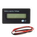 Battery Meter Battery Capacity Voltage Monitor, DC 12/24/36/48/60/72/84V Battery Capacity Voltage Gauge Indicator. 