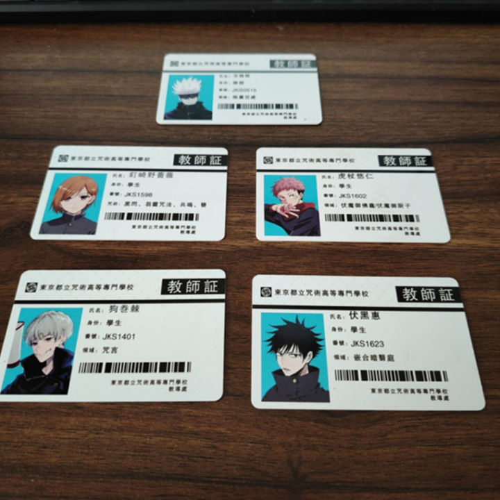 Japanese%20Anime%20Figures%20Student%20ID%20Card%20Animation%20YUJI%20Megumi%20Gojo%20Yuta%20PVC%20School%20Name%20Cards%20For%20Fans%20Cosplay%20-%20Image%208