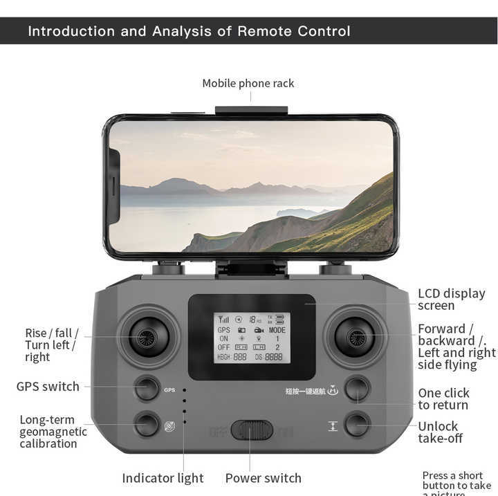 LYZRC%20L600%20PRO%20GPS%205G%20WiFi%20%20with%204K%20ESC%20HD%20Dual%20Camera%20Brushless%20Foldable%20RC%20Drone%20Quadcopter%20-%20Image%206