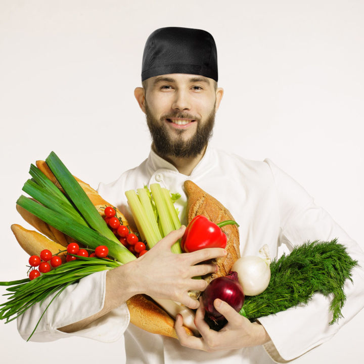 DOITOOL%20Pirate%20Chef%20Hat%20Waiter%20Uniform%20Cap%20Bakery%20BBQ%20Grill%20Hat%20Restaurant%20Cook%20Work%20Hat%20(Black)%20-%20Image%204