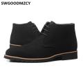 【ZIME】Chukka Boots Men Ankle Boots Men Desert Boots Shoes Men Zapatos De Hombre De Vestir Formal Buty Meskie Sepatu Pria Ayakabı 2021. 