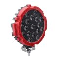 1 PCS 51w 7inch Round Led Off Road Light Spot Light Led Driving Light Red Led Light for 4x4 Jeep. 