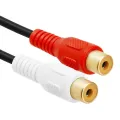 3.5mm Jack Male to 2 RCA Female Jack RCA Stereo Audio Cable Converter Adapter High Quality. 