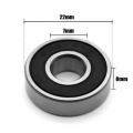 608-2RS Ball Bearings razor Skateboard Bearings Double Rubber Sealed. 