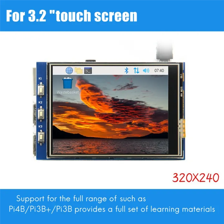 For%20Raspberry%20Pi%20Raspberry%20Pi%20LCD%203B+/4B%203.2%20Inch%20Touch%20Display%20Multi-Function%20Display%20-%20Image%202