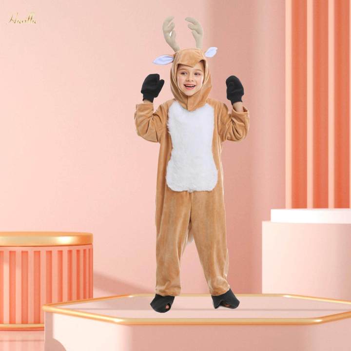 Christmas%20Costume%20Jumpsuit%20Reindeer%20Costume%20for%20Party%20Fancy%20Dress%20Cosplay%20130cm%20to%20140cm%20-%20Image%207