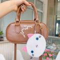 Cute Cartoon Cat Zero Wallet Plush Toy Earphone Bag Student Wallet Storage Bag Doll Pendant Birthday Gift. 