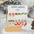 Christmas Gifts For Women Earrings For Girls Dangle Earrings For Christmas Christmas-themed Earrings Cute Holiday Earrings. 