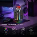 4 in 1 Charging Dock Station For Nintendo Switch 2 Joycon Fast Charge Base With 6 Game Cards Slot , Type-C Power&5 RGB Light Modes, Real-Time Status LED. 