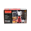 Camel Mixer Grinder Blendo Metallic 600W 02 Jar. 
