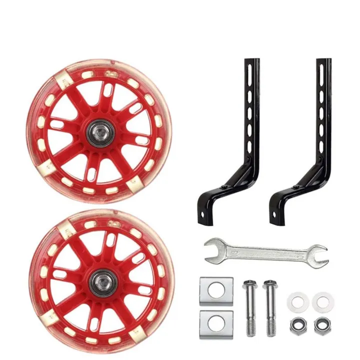 Durable%20Universal%20High%20Quality%20Accessories%20Bike%20Parts%20Wheels%20Stabilisers%20Flash%20Mute%20Bicycle%20Stabilisers%20Mounted%20Kit%20Bike%20Stabiliser%20Cycle%20Training%20Wheels%20Bicycle%20Auxiliary%20Wheels%20Balance%20Auxiliary%20Wheel%20-%20Image%204