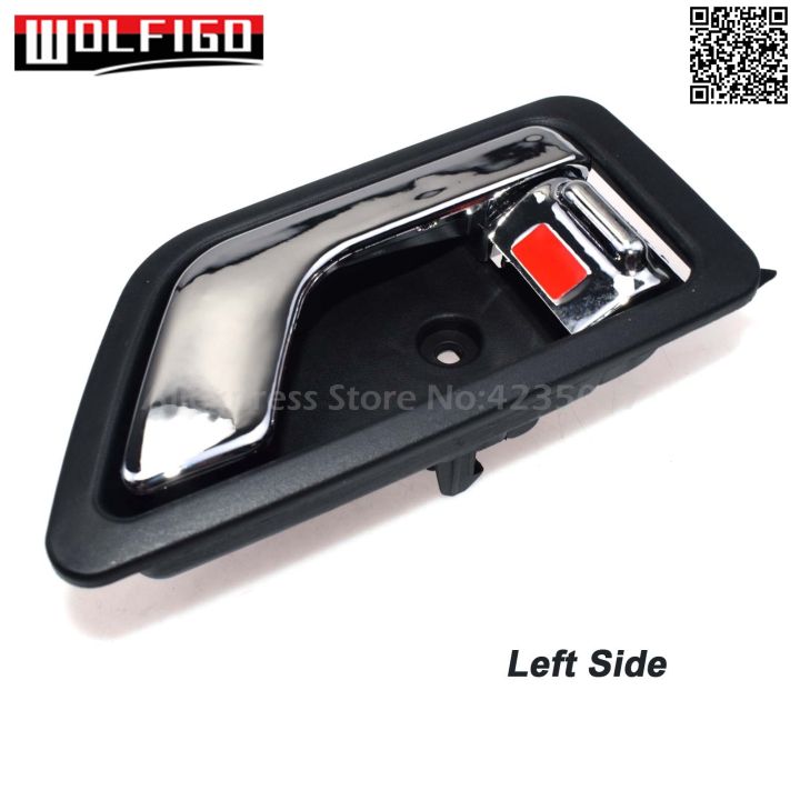 Hyundai Genuine Inside Chrome Door Handle Set – 05-08 Getz Click – Front & Rear, Left & Right – 82610-1C010WK