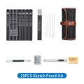 29PCS Pencil Set Drawing Sketching Charcoal Pencil Art Professional Art Supplies with Storage Pouch Bag Portrait Drawing Tool Great Gift for Adults Students Beginners And Artists. 