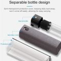 Portable 2 In 1 Phone Screen Cleaner Spray Computer Mobile Screen Dust Remover Microfiber Cloth Polish No Liquid. 