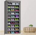 9 layer shoe rack New design with cover Shoe Cabinet 9-Shelf Shoe Organizer with Dust Cover - Closet shelf  Designed for doorways, hallways, balconies, living rooms   Shoe Rack Organizer Dustproof Standing. 