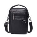 Men's Mobile Phone Bag Leather Mini Pouch Crossbody Tote for Men Small Shoulder Bag Cowhide Multi-Functional Waist Bag Shoulder Bag. 