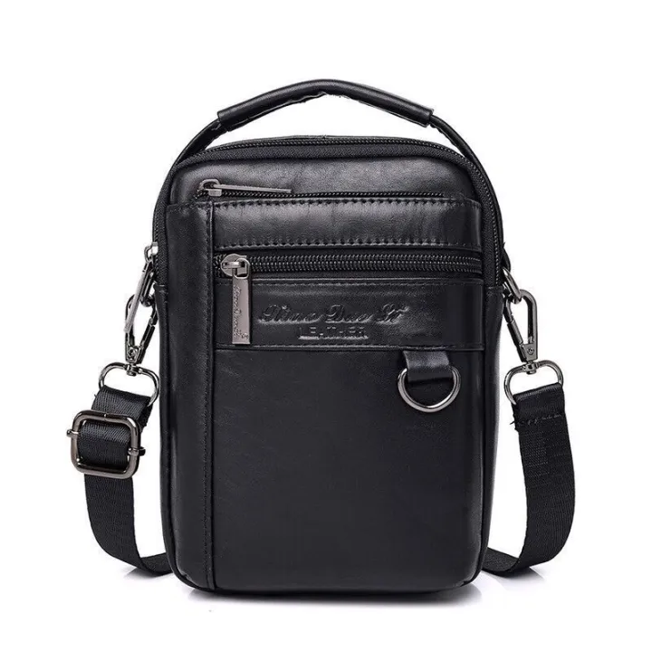 Men's%20Mobile%20Phone%20Bag%20Leather%20Mini%20Pouch%20Crossbody%20Tote%20for%20Men%20Small%20Shoulder%20Bag%20Cowhide%20Multi-Functional%20Waist%20Bag%20Shoulder%20Bag%20-%20Image%202