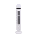 Portable Air Cooler Fan,Streamlined Tower Fan with LED,Powerful Wind,Space-Saving, Bladeless Design, USB Interface White. 
