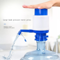 Hand Operated Water Pump - Blue Mini Water Pump hand bottled water pump dispenser Water Bottles Pump Manual Hand Pressure Drinking Fountain Pressure Pump Water Press Pump with an Extra Short Tube Food Grade. 