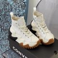 legit quality OEM Converse Run Star Motion High Top Canvas Shoes Wedge Sneakers. 