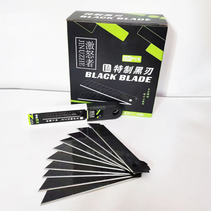Utility%20Paper%20Cutter%20Knife%20Blade%20SK5%20Black%20Steel%20Replacement%20Blades%20Sharper%20and%20More%20Durable%20Fits%20all%2018mm%20Utility%20Knife%20&%20Box%20Cutter,%20Pack%20of%2010.%20-%20Image%204