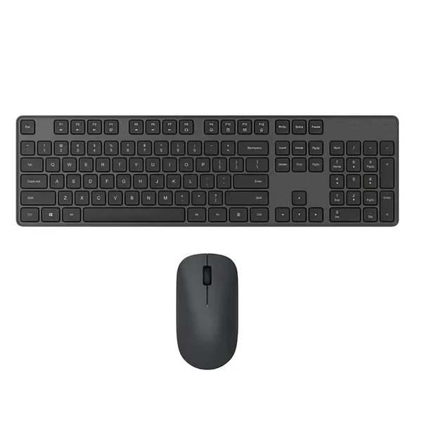 Xiaomi Wireless Keyboard and Mouse Combo, 2.4GHz wireless transmission, Multi-function shortcut keys, Simple and lightweight