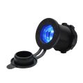 Car Cigarette Lighter Socket 12V-24V Waterproof Power Outlet Adapter Plug for Moto Boat Motorcycle Truck RV Cigar Jack Charger. 