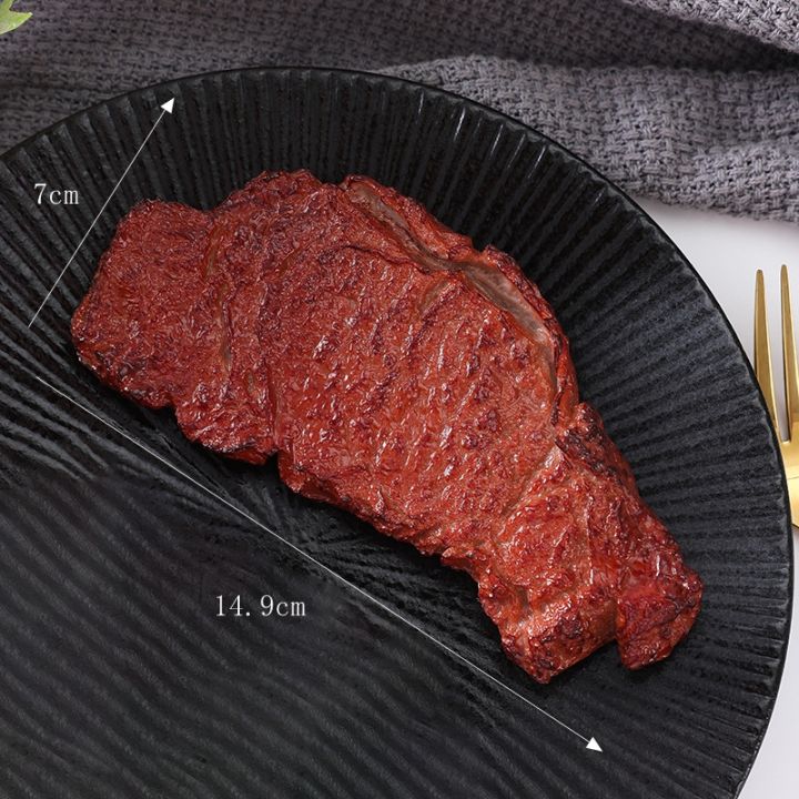 Simulation Food Steak Artificial Lifelike Steak Cooked Roast Beef Meat ...