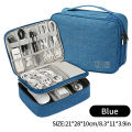 Portable USB Charger Storage Bag Cable Organizer Business Trip Storage Bag Waterproof Data Line Travel Suitcase Organizer. 