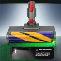 Vacuum Attachment Set with Soft Roller Cleaner Head and Green Optical LED Light for for V15 V11 V10 V8 V7. 