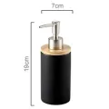 400Ml Ceramic Soap Dispenser, Nordic Style, Lotion Dispenser Soap Dispenser for Kitchen and Bathroom. 