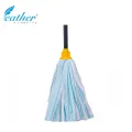 SPUNLACE SUPER ABSORBENT MOP  SUNFLOWER WITH 120CM PLASTIC COATED METAL HANDLE. 
