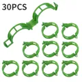 【ZOSR】10/30/50Pcs Plastic Plant Support Clips Reusable Plant Vine Grafting Fixing Tool Vegetable Garden Supplies. 