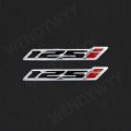 2pcs 3D Honda Click and 125i or 150i Emboss Letter Emblem Waterproof Badge Decal Tank Wheel Soft Sticker For Motorcycle Decor. 