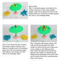 Balance Tree Board Toy Easy Installation Balance Tree Toy Game Rugged for Home. 