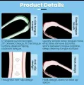 Tongue Cleaner Tongue Cleaning Scraper Reusable Tool Oral Care Hygiene Scraper Cleaning Multicolor Oral Tongue Brush Tongue Cleaners Adult Tongue Coating Cleaning Scraping Off Breath Tongue Cleaning Scraper Food Grade PP Material. 